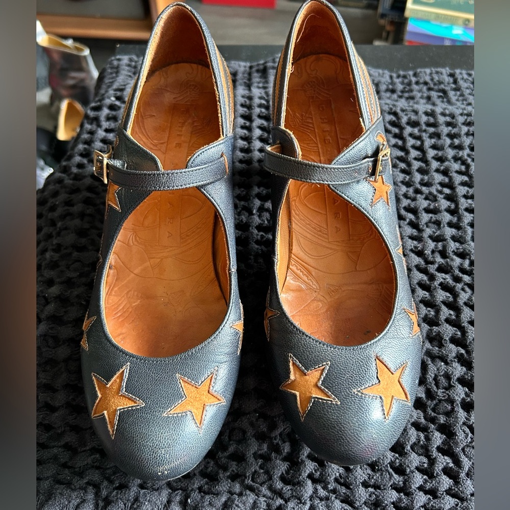 Chi Mihara heels with stars W 8. / 38